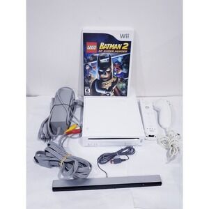 Nintendo Wii Console RVL-001 Bundle - TESTED